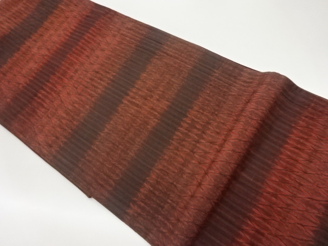 JAPANESE FUKURO OBI / MATELASSE / SHIBORI / STRIPE